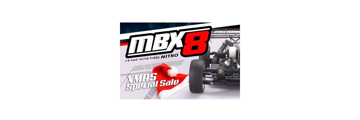 Mugen MBX-8 Christmas Sale  - Mugen E2021 MBX-8 Kit Warda-Modellbau