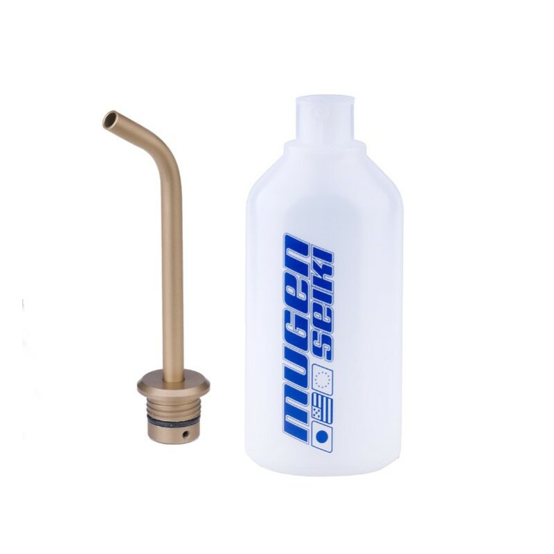 Modellbau Tankflasche Mit Alu-Rohr – 350 Ml, Mit Autostop-Funktion Und Füllstandsskala