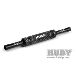 HUDY 170005 Steckschlüssel 5mm & 5,5mm # Kombitool for Nuts