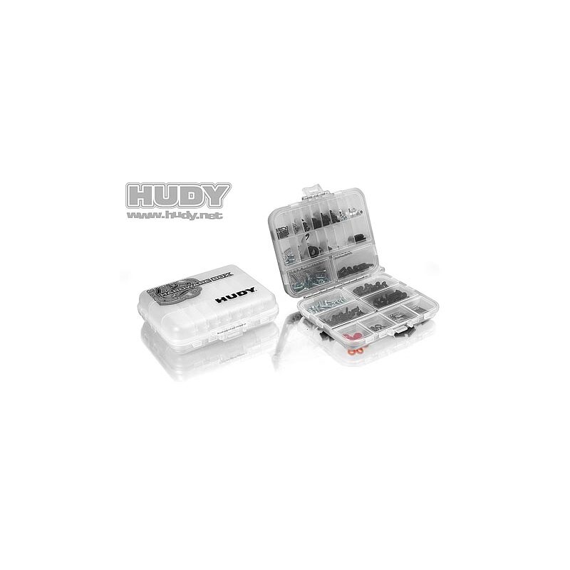 HUDY 298011 Hardware Box DoubleSided compact, 10,90