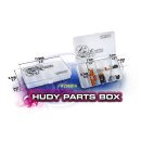 HUDY 298014 Kleinteilebox - 8 F&auml;cher Parts Box