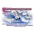 HUDY 298018 Hardware Box - Kleinteilekiste schmal - 8 Fächer