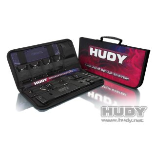 HUDY 199230 SET-UP Tasche für 1/8 ON-ROAD CARS - EXCLUSIVE EDITION