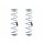 Mugen E0576 Dämpfer Federn HA 1.5mm 86/8,25T MBX-6/6T