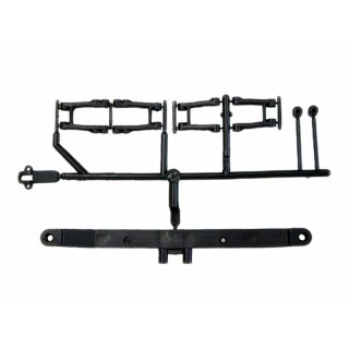 Mugen H0466-H Heckbrücke (Kunststoffteile HART) MRX-5