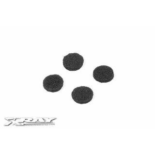 XRAY 308092 - T4 Dämpfer Rebound Gummis (4 Stück)