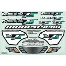 Mugen E1052 Dekorbogen X7 ECO Truggy