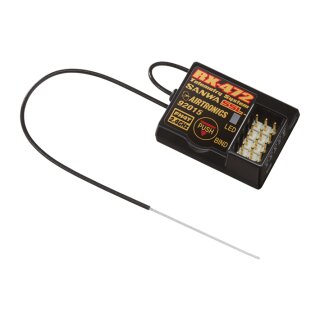Sanwa 107A41117A RX-472 Empfänger 4-Kanal 2.4GHz FHSS-4T (SSR/SSL-Funktion)