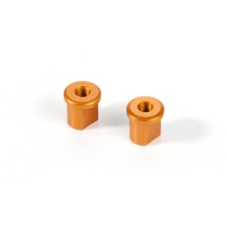 XRAY 372316-O - X12 2015 Alu Führungsbuchsen 0.0mm (2) Orange