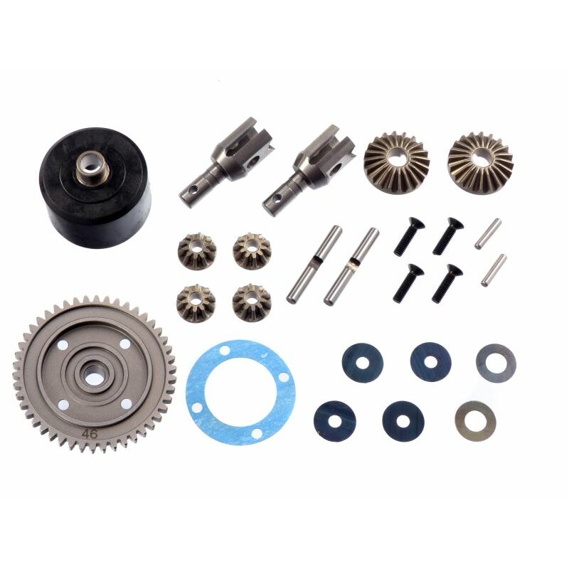 Roue Plate Différentielle Mugen High Traction #46Z – Pour MBX8T, échelle 1:8, électrique/nitro, Neuve