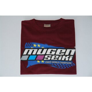 Mugen T1500 Mugen Seiki T-Shirt Bordeauxrot Gr.S Collection 2017