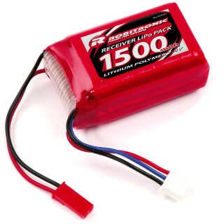 Robitronic R05201 LiPo 7,4V, 1500mAh, AAA Hump Size, RX Empfängerpack (EH)