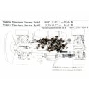 Mugen T0810 Schraubenset Titan unten MTX-4