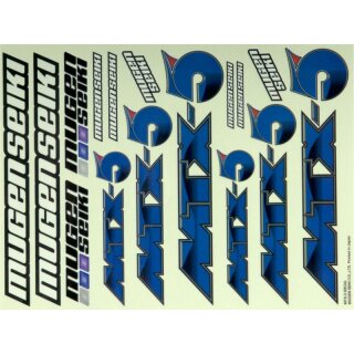 Mugen T1002 Dekorbogen MTX-5