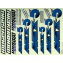 Mugen T1002 Dekorbogen MTX-5