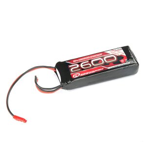 Robitronic R05206 LiPo Akku 2600mAh 2S 2/3A Straight Empfängerpack (EH)