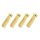 GForce GF-1000-014 Goldkontakt Stecker 5.0mm 4 Stk. #Steckverbinder