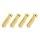 GForce GF-1000-014 Goldkontakt Stecker 5.0mm 4 Stk. #Steckverbinder