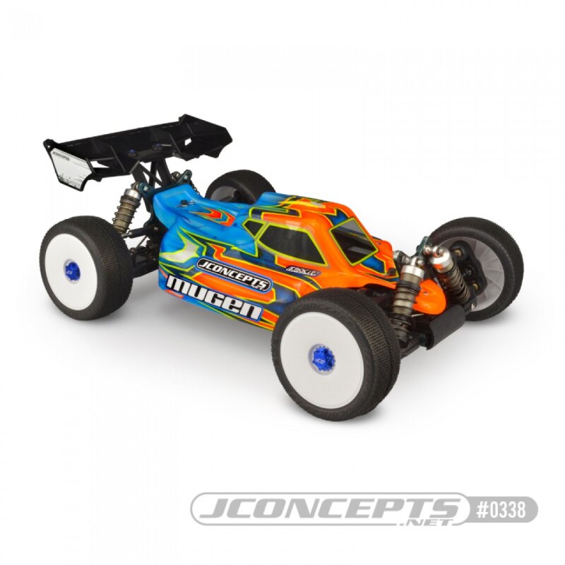 LC RACING-CARROZZERIA AEROGRAFATA + ALETTONE BUGGY 1/14 (PVC) L6053-3