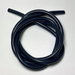 PSR Silikon Spritschlauch Black 2,5 x 6,0mm, 1m