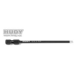 HUDY 112571 Federstahl Power Tool Bit Einsatz - 2.5mm Innensechskant