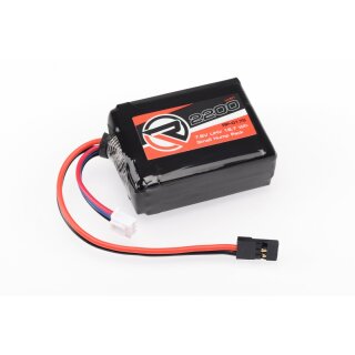 Ruddog 2200mAh 7.6V LiHV RX Small Hump Pack (Fits HB/TLR)