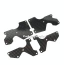 RC Carbon Cavalieri 1.0mm Arm Insert Kit Mugen MBX-8 (4)