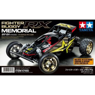 Tamiya 47460 1:10 RC Fighter Buggy RX Memorial DT-01 300047460