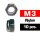 M3 NYLON Stopmutter LOCKNUTS (10 PCS)