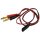 YUKI MODEL Empfänger Ladekabel UNI 0,75mm² 30cm # JR Sanwa Ruddog Arrowmax