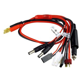 YUKI MODEL Universal Ladekabel Tamiya,XT60,Futaba,BEC,T-Plug,JR,Futaba,uvm.