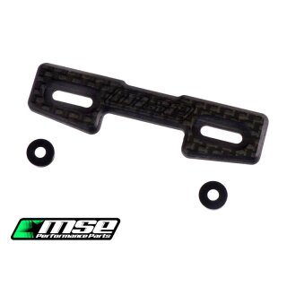 Mugen Heckflügelverstärkung Carbon, Uni. 1/8 Buggy