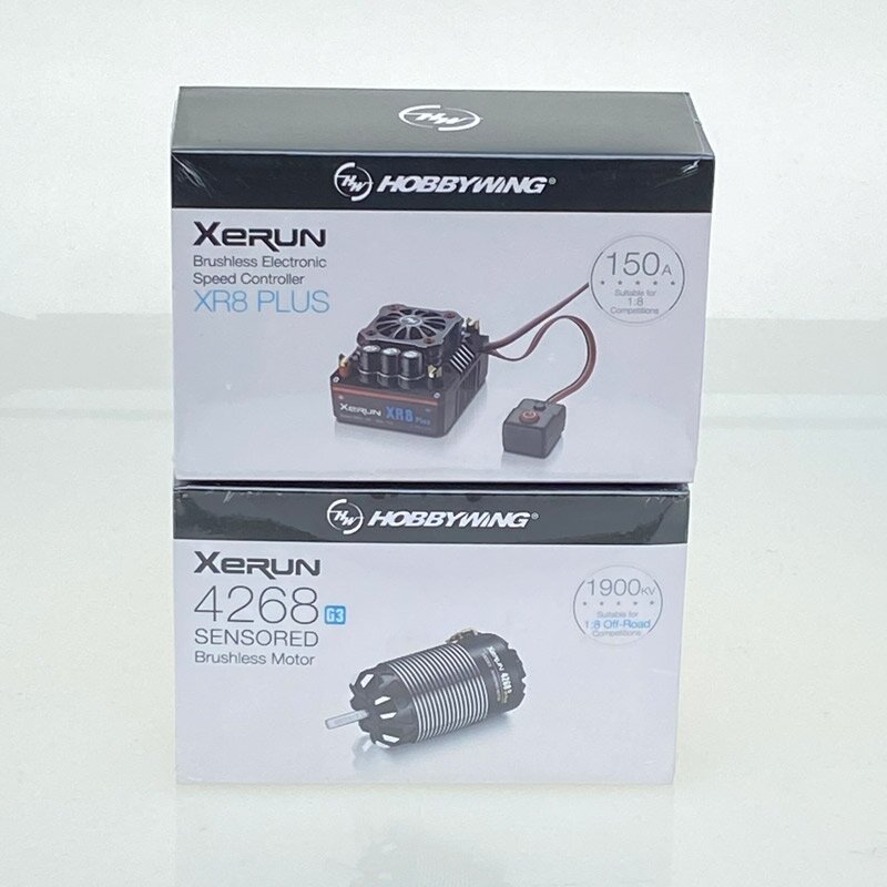 Hobbywing Xerun XR8 Plus 150A Combo mit 4268 G3 1900KV Brushless