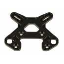 Team Associated RC8B4 Front Shock Tower, black aluminum