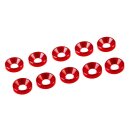 3 MM. ALU. WASHER RED (10 PCS)