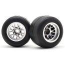 RIDE Rear F-1 Rubber Tire, preglued for Formula Ten or FGX