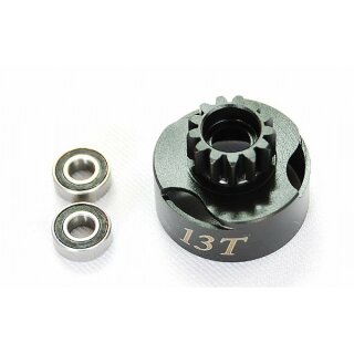 Alpha Plus Alpha Clutch Bell Vented 13T + Bearing 5*10mm(2pcs)