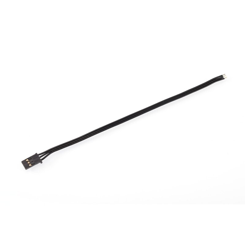 RUDDOG RX Extension Wire Black 180mm with JR Plug, 4,95