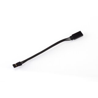 RUDDOG RX Extension Black 100mm with JR Plug