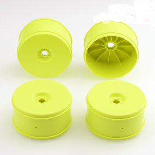 thumbnail image 2 of Speedline ST Wheels For TLR 22T - Set Of 4 Bright Yellow Rims 2 of 14