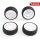 Sweep HANKOOK Tread Belted tires Pre-glued set Pro-compound 32deg 24mm for Carpet (12 Spoke White wheels + EXP-LS4)