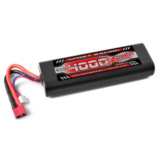Team Corally - Sport Racing 50C - 4200Mah - 2S - 7,4V - T-Plug - Hard Case