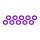 ALUMINUM SHIM (3X6X0.5MM) PURPLE (10PCS)