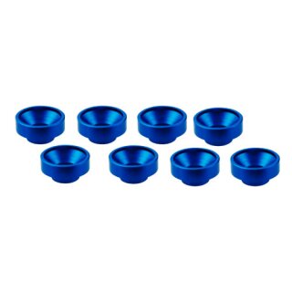 M3 ALUMINUM SERVO WASHER BLUE (8 PCS)