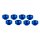 M3 ALUMINUM SERVO WASHER BLUE (8 PCS)