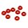 3MM ALUMINIUM CAP HEAD WASHER RED (8 PCS)