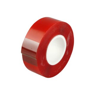 Everglue Doppelseitiges Klebeband transparent 20mm x 1,5m