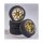 Carson 1:10 Räderset Y-Design2 (4) gold/chrom