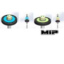 MIP Bypass1 Hi-Flow Pistons, 6-Hole x 1.3mm Set, 16mm, 1/8th Scale