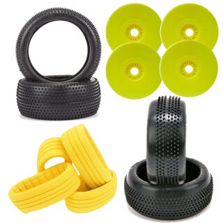 1:8 Schumacher Mini Pin / Ridge Pin 7R (gelb/medium) Set gelb